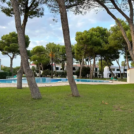 Apartment Playa Xoriguer Con Piscina Y Jardin