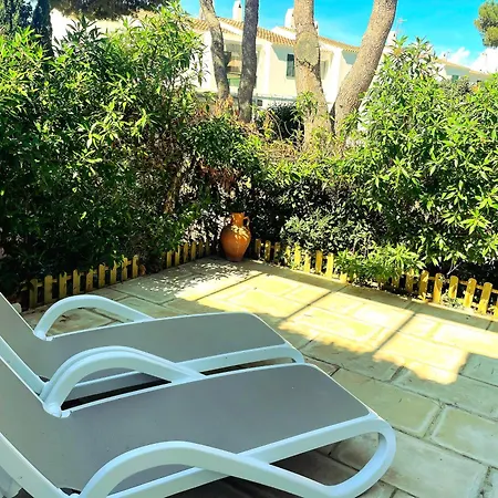 Playa Xoriguer Con Piscina Y Jardin Appartamento Son Xoriguer