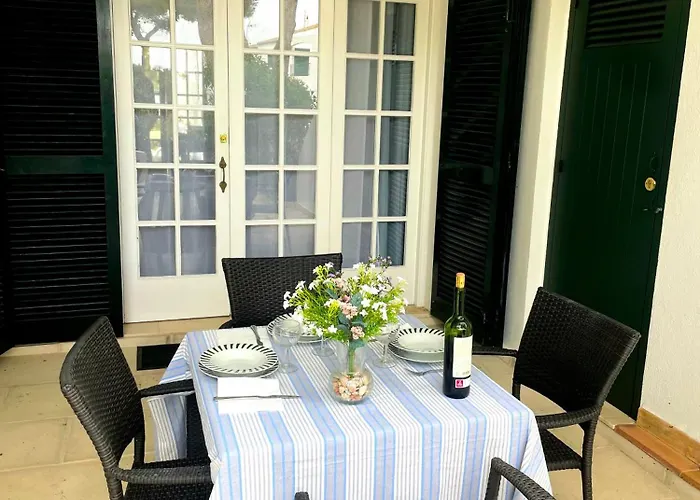 Playa Xoriguer Con Piscina Y Jardin Son Xoriguer