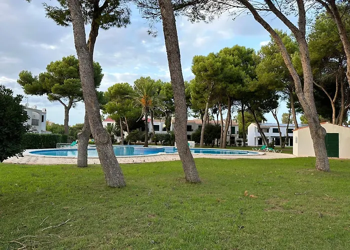 דירה Playa Xoriguer Con Piscina Y Jardin