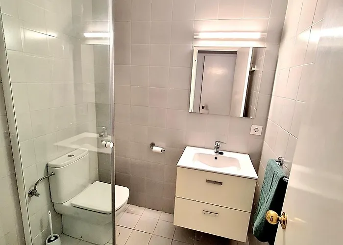 شقة Playa Xoriguer Con Piscina Y Jardin *